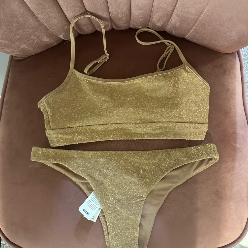 Aerie Gold Women's Swimsuit 2-Peice